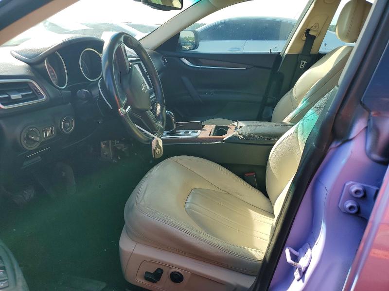 2014 Maserati Ghibli VIN ZAM57RTA3E1087772 COPART salvage auction — NORMAL WEAR, AZ - CERTIFICATE OF TITLE, sold $1,700 on 2026-07-22 (photo 7)