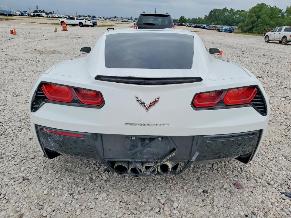2019 Chevrolet Corvette VIN 1G1YA2D74K5117114 COPART salvage auction — FRONT END, Salvage Title, sold $12,200 on 2026-09-08 (photo 6)