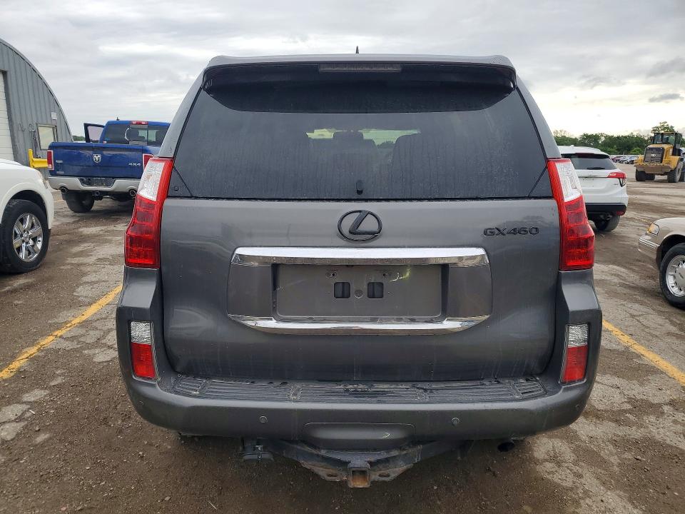2011 Lexus Gx 460 VIN JTJBM7FX4B5033936 COPART salvage auction — HAIL, Ks - Cert Of Title-Salvage, sold $7,800 on 2026-07-20 (photo 6)