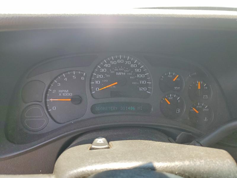 2003 Chevrolet Silverado 1500 VIN 2GCEC19TX31314585 COPART salvage auction — FRONT END, Nc - Salvage Certificate Of Title, sold $1,350 on 2026-07-02 (photo 9)
