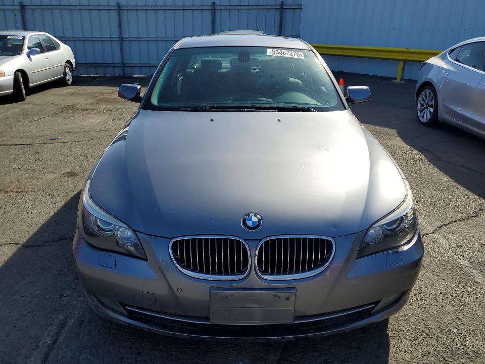 2008 BMW 5 series VIN WBANU53518CT06162 COPART salvage auction — MINOR DENT/SCRATCHES, CA - DIS/DLR/EXP APP FOR DUP CLEAN, sold $400 on 2026-07-17 (photo 5)