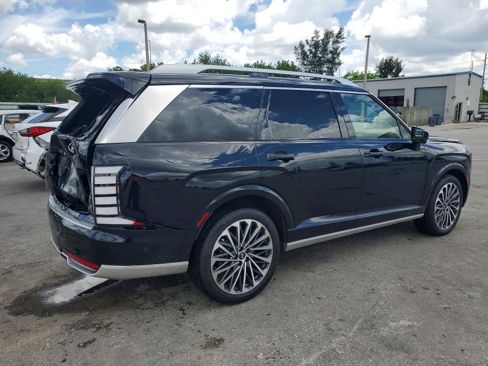 2026 Hyundai Palisade VIN KM8RMES26TU021757 COPART salvage auction — REAR END, Fl - Cert Of Title Slvg Rebuildable, sold $13,200 on 2026-07-27 (photo 3)