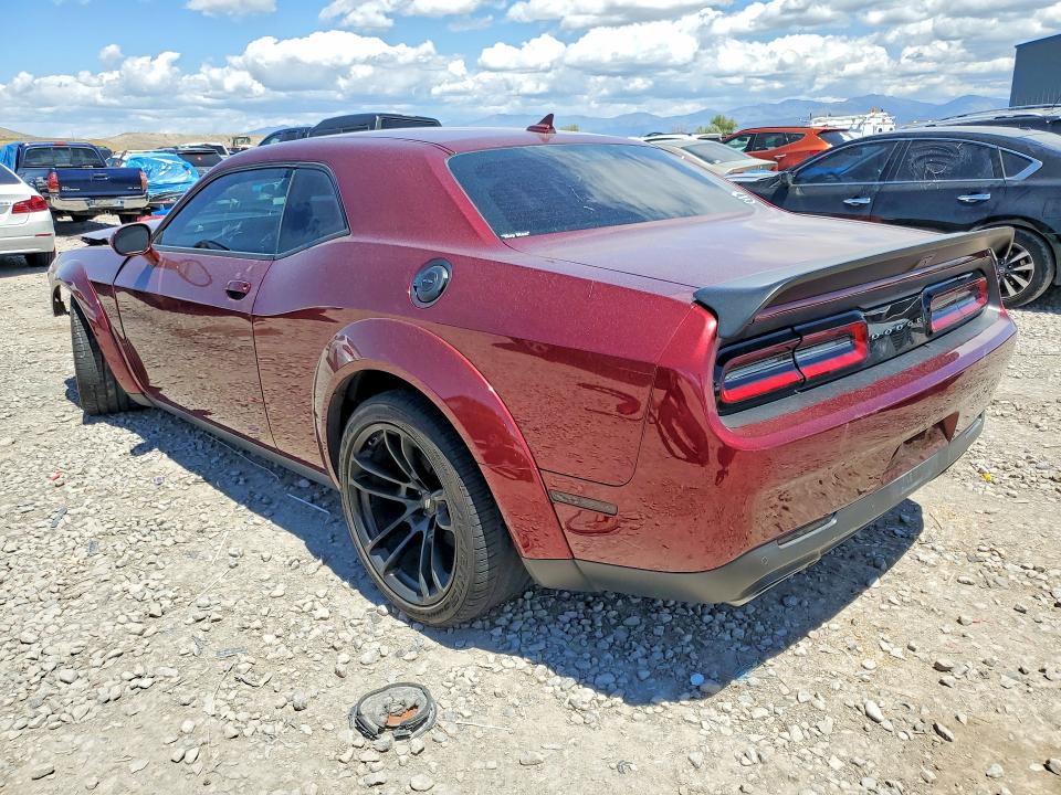2021 Dodge Challenger VIN 2C3CDZFJ8MH576771 COPART salvage auction — FRONT END, UT - SALVAGE CERTIFICATE, sold $0 on 2026-09-17 (photo 2)