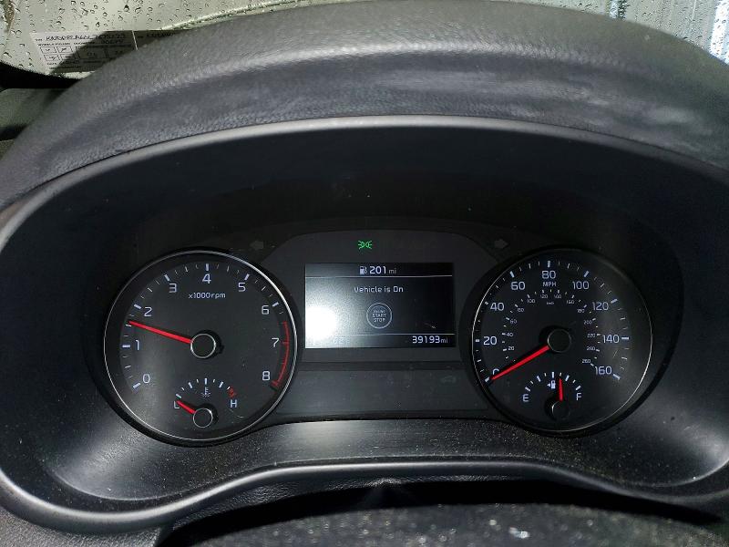 2020 Kia Sportage VIN KNDPRCA60L7675173 COPART salvage auction — REAR END, Pa - Certificate Of Salvage, sold $4,400 on 2026-07-15 (photo 9)