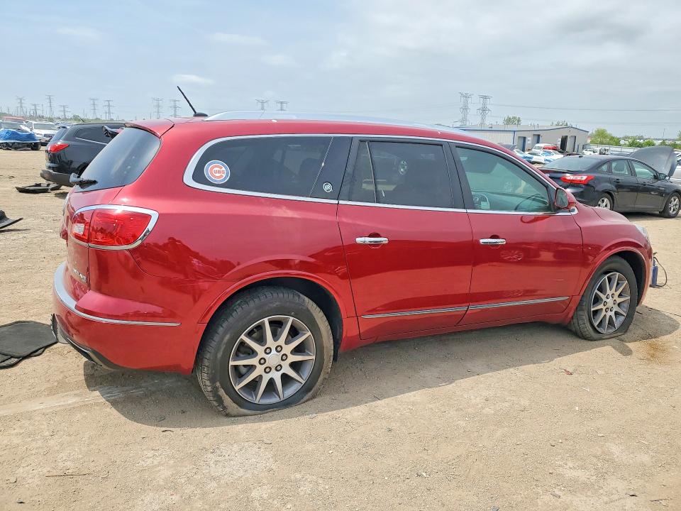 2014 Buick Enclave VIN 5GAKVBKDXEJ332682 COPART salvage auction — FRONT END, Il - Salvage Certificate, sold $3,950 on 2026-07-02 (photo 3)