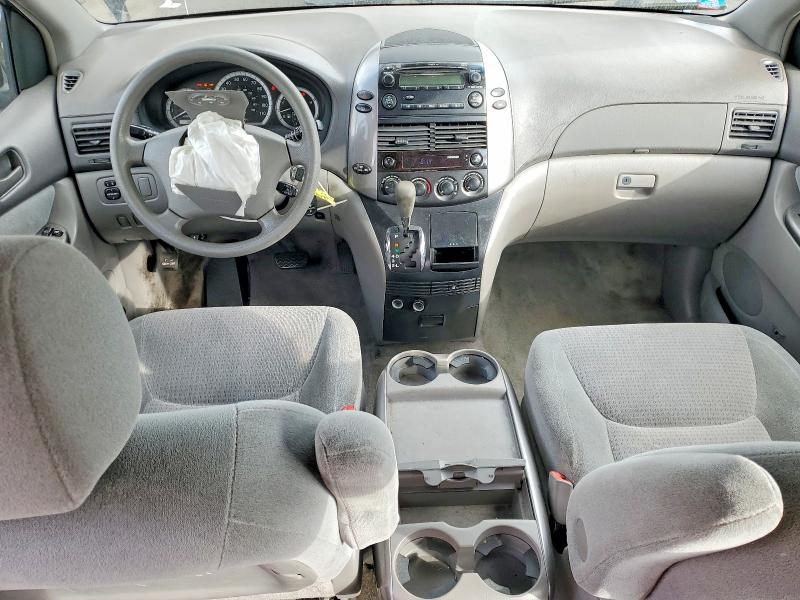 2008 Toyota Sienna VIN 5TDZK23C48S128608 COPART salvage auction — FRONT END, Ca - Salvage Certificate, sold $650 on 2026-07-20 (photo 8)
