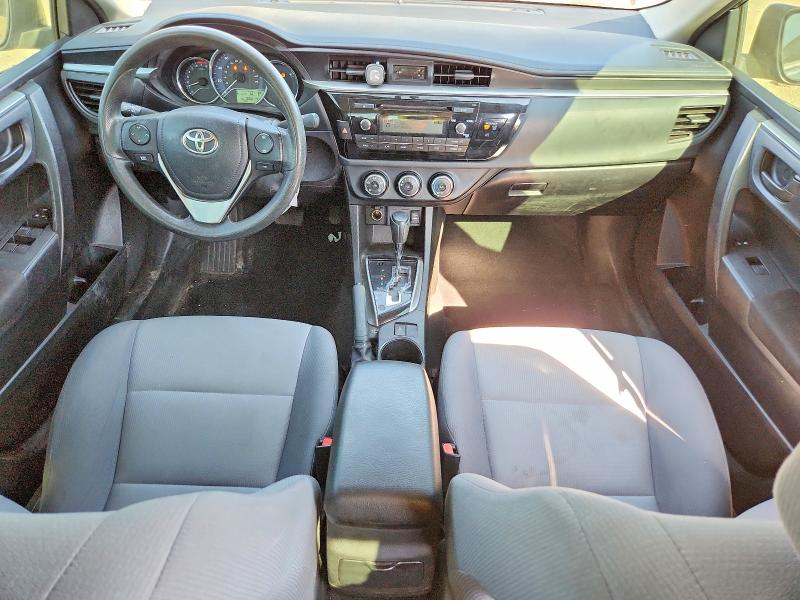 2014 Toyota Corolla VIN 5YFBURHE7EP055835 COPART salvage auction — FRONT END, Il - Salvage Certificate, sold $2,150 on 2026-07-07 (photo 8)