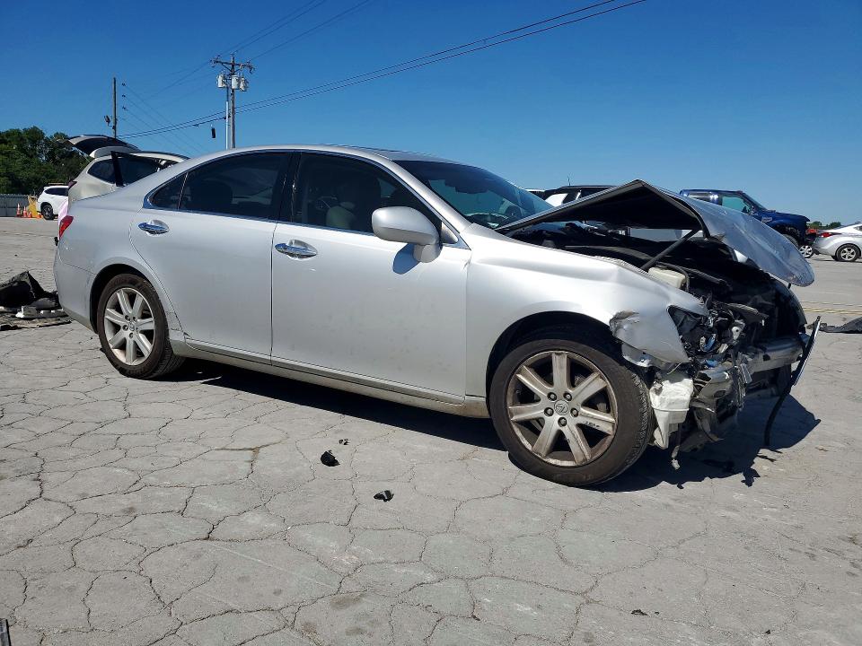 2007 Lexus Es 350 VIN JTHBJ46G272034407 COPART salvage auction — FRONT END, TN - SALVAGE CERTIFICATE (P), sold $575 on 2026-07-22 (photo 4)
