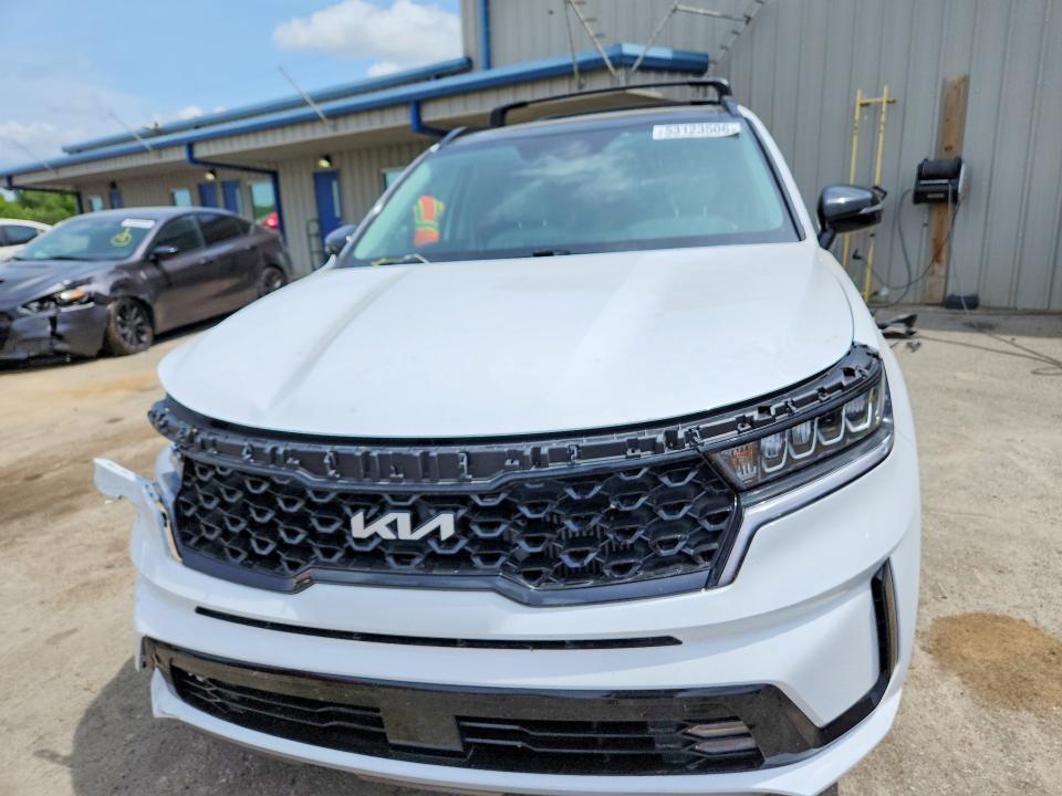 2022 Kia Sorento VIN 5XYRH4LF1NG145265 COPART salvage auction — FRONT END, Tn - Salvage Certificate, sold $9,800 on 2026-07-07 (photo 5)