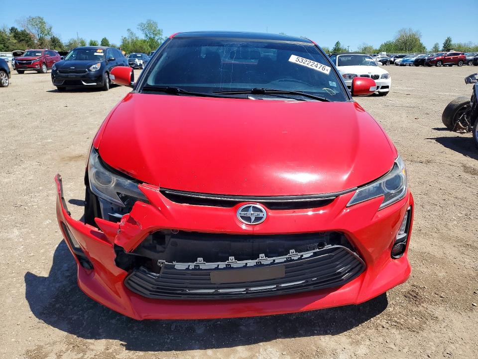 2015 Scion Tc VIN JTKJF5C7XF3092145 COPART salvage auction — FRONT END, Il - Salvage Certificate, sold $1,200 on 2026-07-21 (photo 5)