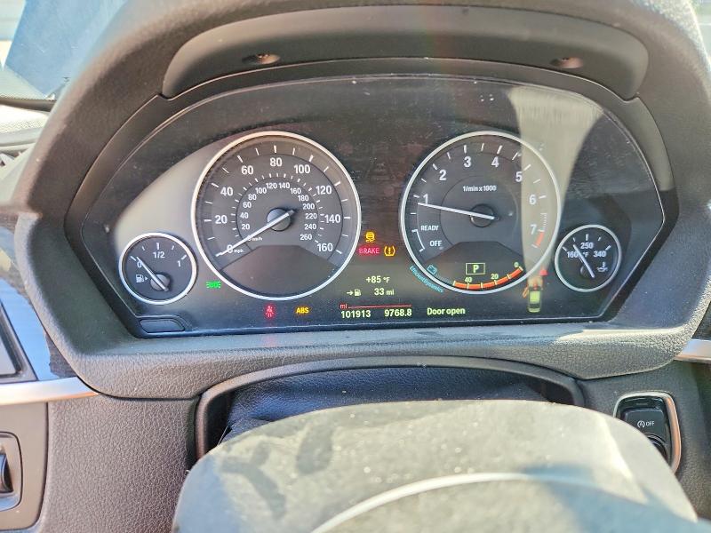 2015 BMW 3er VIN WBA3A5C53FF610248 COPART salvage auction — HAIL, Wi - Certificate Of Title, sold $3,350 on 2026-08-17 (photo 9)