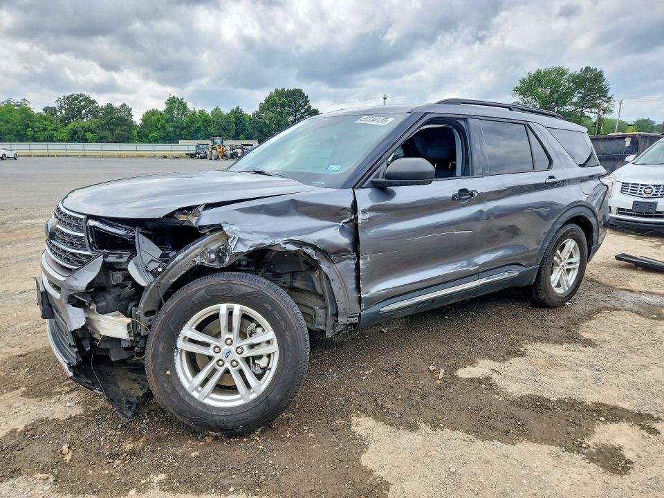 2022 Ford VIN 1FMSK7DH7NGB78414 COPART salvage auction — FRONT END, Tx - Certificate Of Title, sold $3,800 on 2026-07-09 (photo 1)