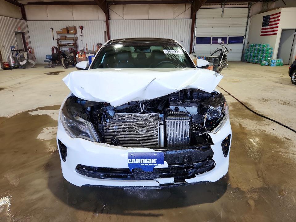2016 Kia Optima VIN 5XXGV4L22GG046538 COPART salvage auction — FRONT END, Wv - Certificate Of Title, sold $1,450 on 2026-07-14 (photo 5)