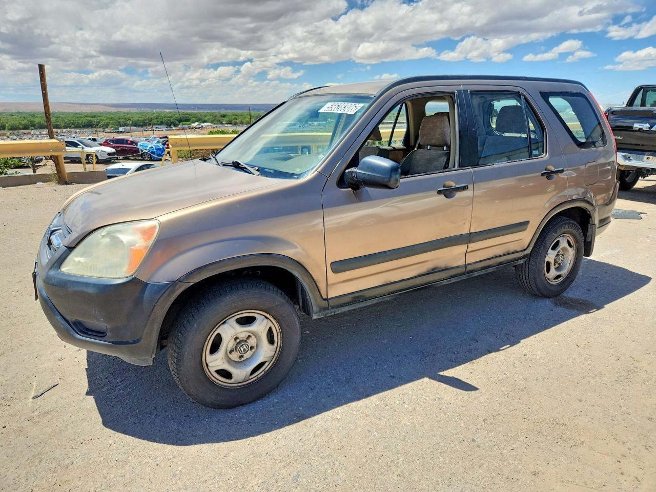 2003 Honda CR-V VIN JHLRD68433C010839 COPART salvage auction — Side, NM - CERTIFICATE OF TITLE, sold $750 on 2026-07-09 (photo 1)