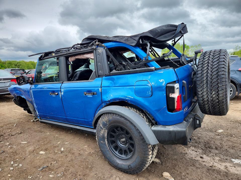 2023 Ford Bronco VIN 1FMDE5BH4PLB05292 COPART salvage auction — ROLLOVER, Az - Cert Of Title - Salvage, sold $6,600 on 2026-07-02 (photo 2)
