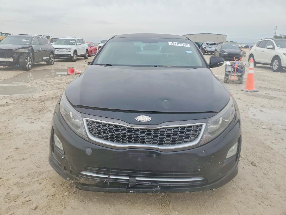 2014 Kia Optima VIN KNAGM4ADXE5071998 COPART salvage auction — FRONT END, Tx - Certificate Of Title, sold $550 on 2026-07-04 (photo 5)
