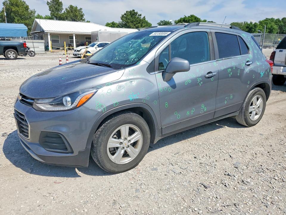 2019 Chevrolet Trax VIN KL7CJLSB3KB921238 COPART salvage auction — HAIL, Ar - Cert Of Title-Salvage, sold $2,050 on 2026-07-06 (photo 1)