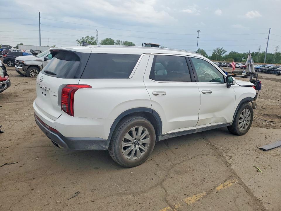 2024 Hyundai Palisade VIN KM8R2DGE7RU788447 COPART salvage auction — FRONT END, Mi - Scrap Certificate Of Title, sold $7,700 on 2026-07-14 (photo 3)