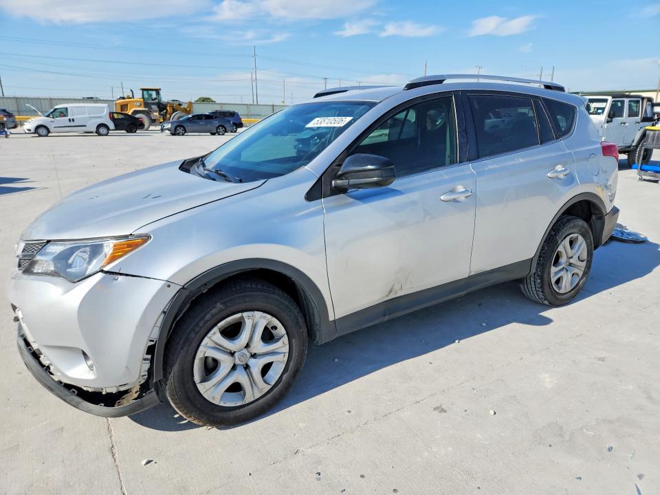 2015 Toyota VIN JTMZFREV6FJ057742 COPART salvage auction — FRONT END, Tx - Certificate Of Title, sold $2,200 on 2026-07-21 (photo 1)