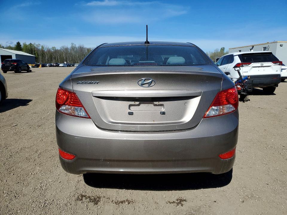2013 Hyundai Accent VIN KMHCT4AE9DU511397 COPART salvage auction — FRONT END, On - Permit Salvage, sold $300 on 2026-07-14 (photo 6)