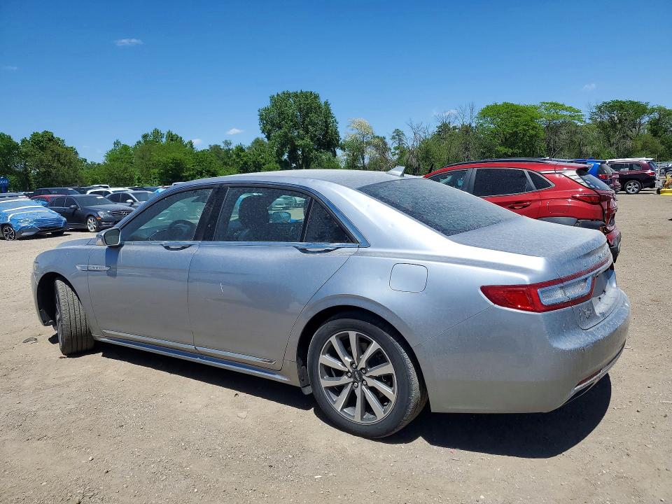 2020 Lincoln Continental VIN 1LN6L9PKXL5605613 COPART salvage auction — HAIL, Ia - Cert Of Title-Salvage Title, sold $8,700 on 2026-07-10 (photo 2)