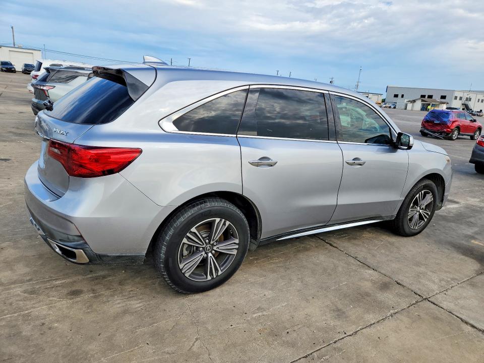2017 Acura Mdx VIN 5J8YD3H34HL001123 COPART salvage auction — HAIL, TX - CERTIFICATE OF TITLE, sold $7,300 on 2026-07-02 (photo 3)