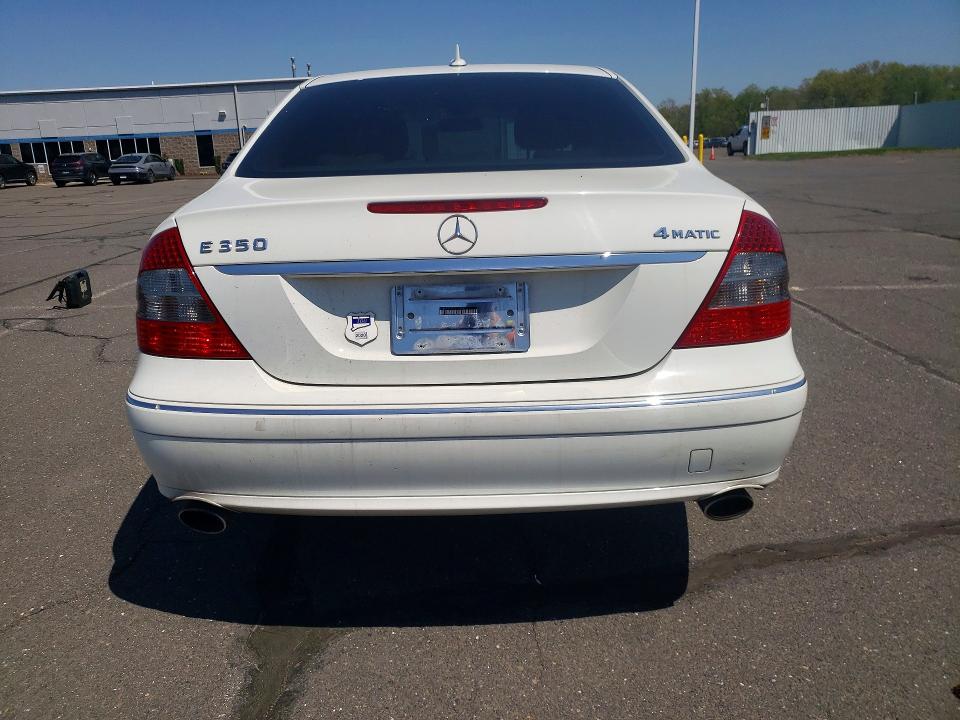 2007 Mercedes-benz E-class VIN WDBUF87X77B127200 COPART salvage auction — MECHANICAL, Ct - Certificate Of Title, sold $1,550 on 2026-07-24 (photo 6)
