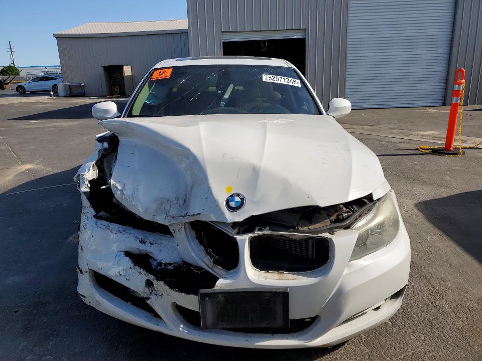 2011 BMW 3er VIN WBAPN7C50BA949218 COPART salvage auction — FRONT END, Ca - Salvage Certificate, sold $400 on 2026-07-23 (photo 5)