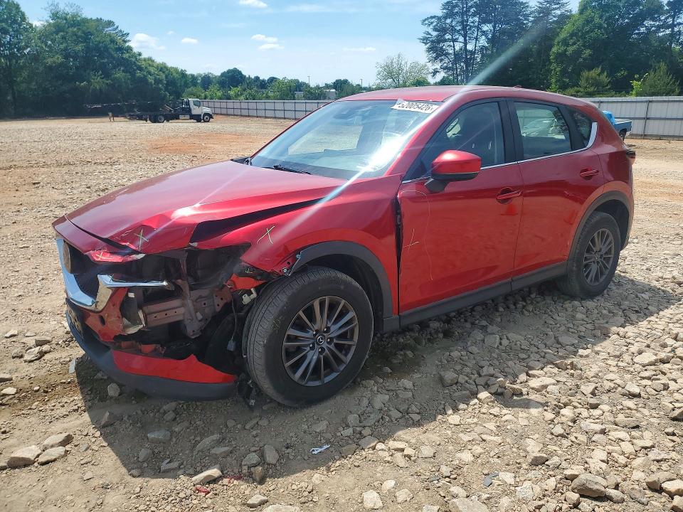 2021 Mazda Cx-5 VIN JM3KFBBM0M0356271 COPART salvage auction — FRONT END, Nc - Salvage Certificate Of Title, sold $6,300 on 2026-07-06 (photo 1)