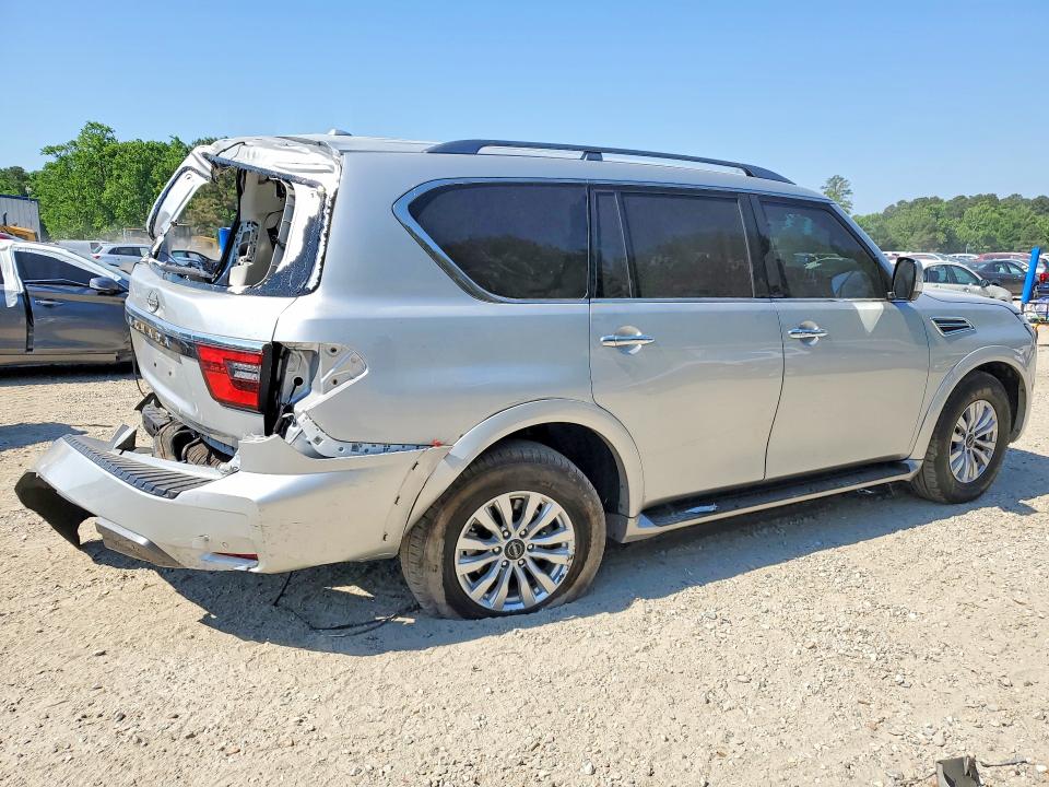 2023 Nissan VIN JN8AY2AD3P9690640 COPART salvage auction — REAR END, Va - Cert Of Title - Salvage, sold $6,300 on 2026-07-07 (photo 3)