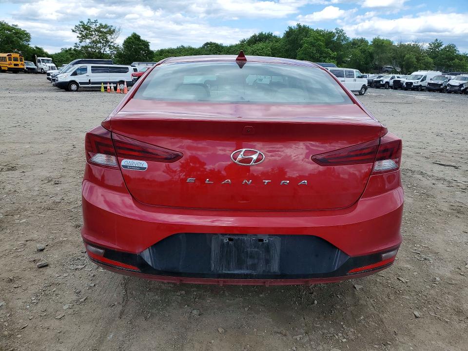 2020 Hyundai VIN KMHD84LFXLU984235 COPART salvage auction — FRONT END, Md - Cert Of Salvage > 75% Damage, sold $2,500 on 2026-07-18 (photo 6)