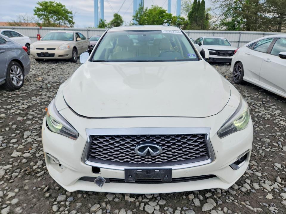 2019 Infiniti VIN JN1EV7AR3KM556587 COPART salvage auction — SIDE, Nj - Cert Of Title-Salvage, sold $4,150 on 2026-07-15 (photo 5)