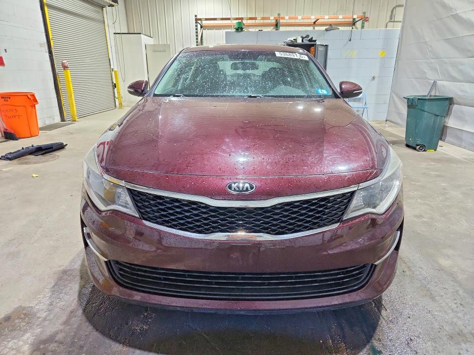 2018 Kia Optima VIN 5XXGT4L39JG200927 COPART salvage auction — MECHANICAL, NH - CERT OF TITLE-SALVAGE, sold $1,400 on 2026-07-02 (photo 5)