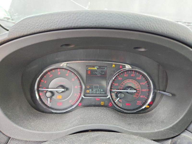 2017 Subaru Wrx VIN JF1VA1L66H9812652 COPART salvage auction — FRONT END, Nj - Certificate Of Title, sold $5,800 on 2026-07-18 (photo 9)