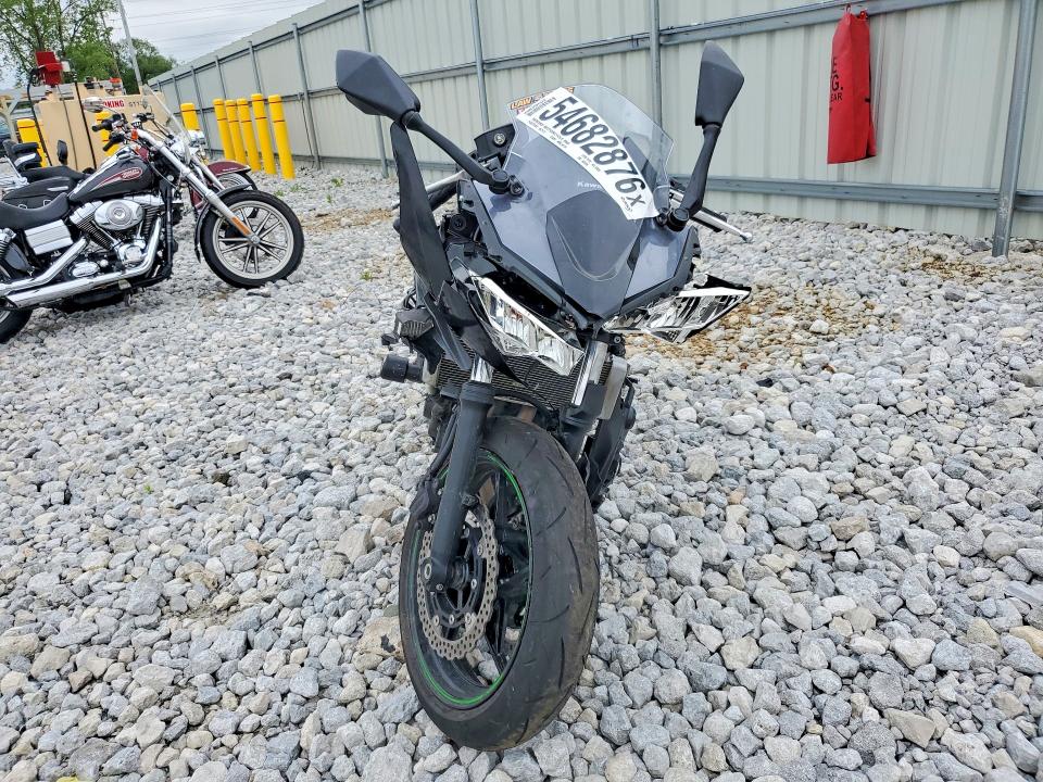 2025 Kawasaki VIN ML5EXER11SDAG0786 COPART salvage auction — FRONT END, Oh - Cert Of Title-Salvage, sold $950 on 2026-07-09 (photo 2)