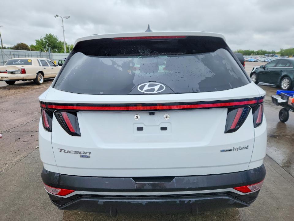 2022 Hyundai Tucson VIN KM8JBCA18NU048042 COPART salvage auction — FRONT END, Co - Public - Salvage Title, sold $6,400 on 2026-07-13 (photo 6)