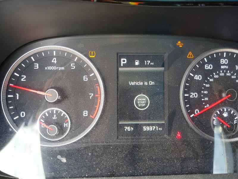 2022 Kia K5 VIN 5XXG64J28NG091044 COPART salvage auction — FRONT END, In - Cert Of Title-Salvage Title, sold $4,600 on 2026-07-20 (photo 9)