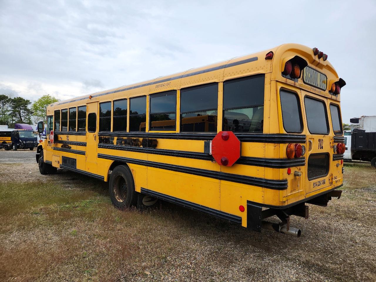 2009 Blue bird VIN 1BAKFCPA79F260987 COPART salvage auction — Minor Dent/Scratches, NY - CERTIFICATE OF TITLE, sold $2,500 on 2026-06-01 (photo 3)