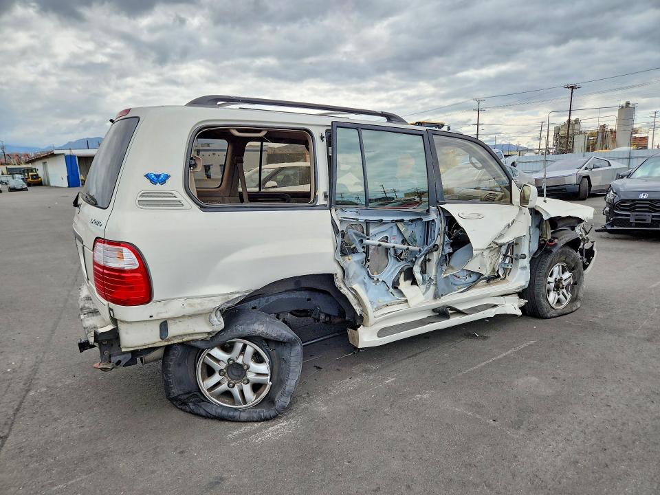 2000 Lexus Lx VIN JT6HT00W4Y0120384 COPART salvage auction — ALL OVER, Ca - Salvage Certificate, sold $925 on 2026-07-13 (photo 3)