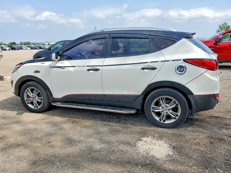 2012 Hyundai VIN KM8JU3AC3CU502061 COPART salvage auction — FRONT END, On - Permit Salvage, sold $200 on 2026-07-21 (photo 2)