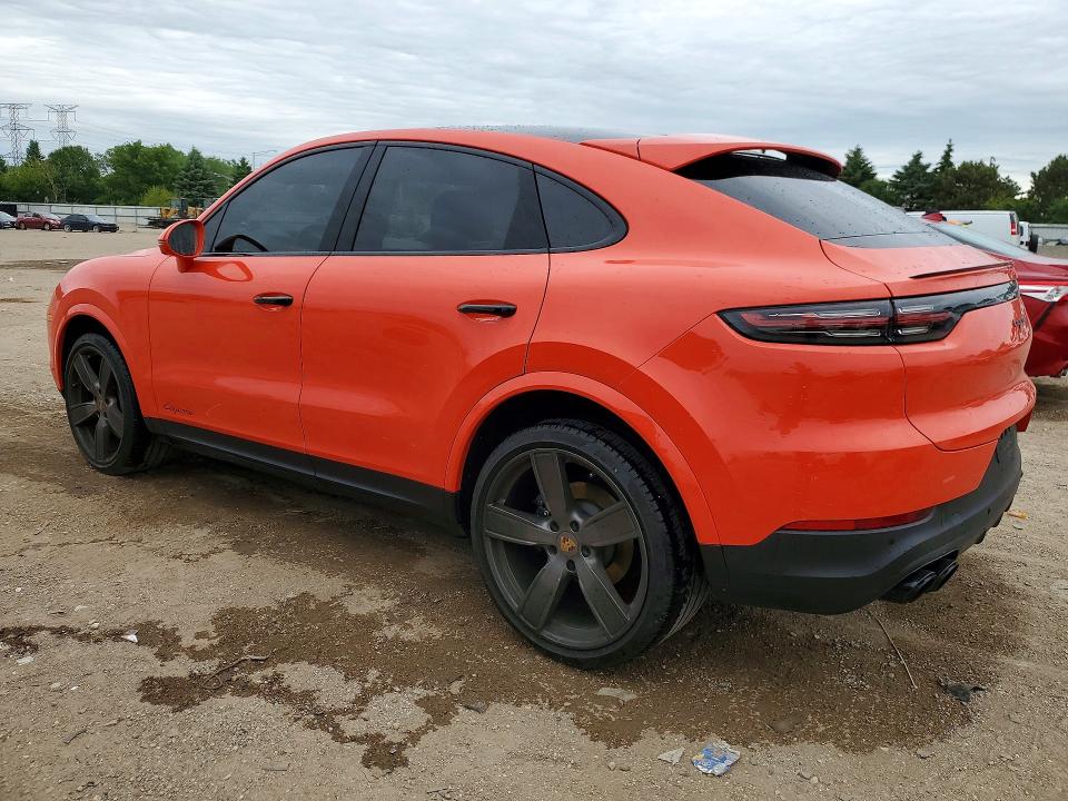 2020 Porsche Cayenne VIN WP1BA2AYXLDA47926 COPART salvage auction — SIDE, Il - Salvage Certificate, sold $34,250 on 2026-08-06 (photo 2)