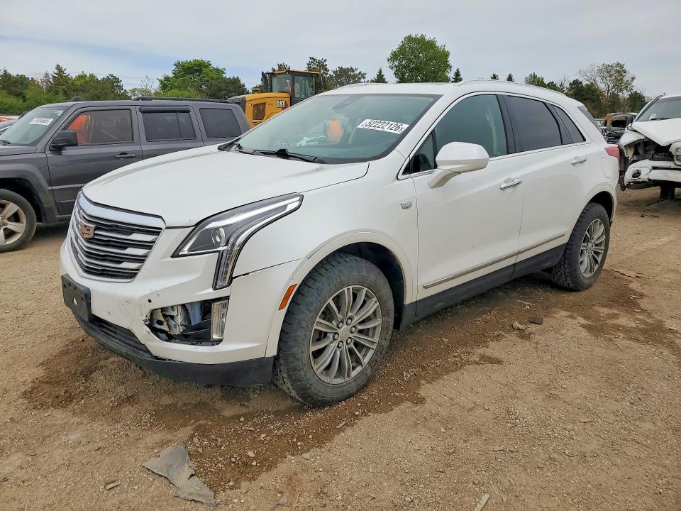 2017 Cadillac Xt5 VIN 1GYKNBRS0HZ173593 COPART salvage auction — FRONT END, Il - Salvage Certificate, sold $3,700 on 2026-07-02 (photo 1)