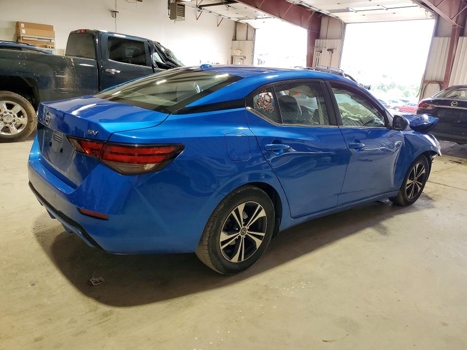 2021 Nissan VIN 3N1AB8CV0MY255542 COPART salvage auction — FRONT END, Md - Cert Of Salvage > 75% Damage, sold $375 on 2026-07-24 (photo 3)