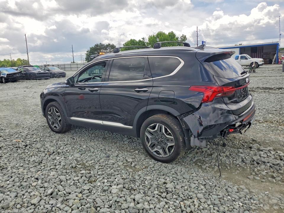 2021 Hyundai Santa fe VIN KM8S5DA11MU012547 COPART salvage auction — REAR END, Nc - Salvage Certificate Of Title, sold $150 on 2026-07-29 (photo 2)