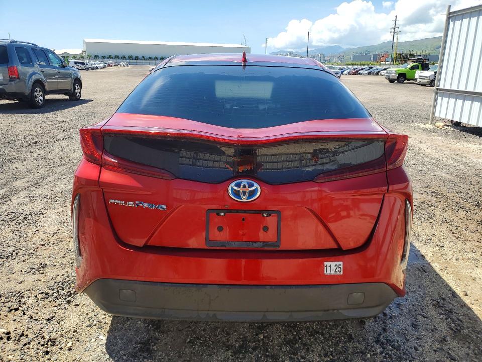 2018 Toyota Prius VIN JTDKARFP3J3095796 COPART salvage auction — SIDE, Hi - Certificate Of Salvage, sold $3,500 on 2026-07-27 (photo 6)