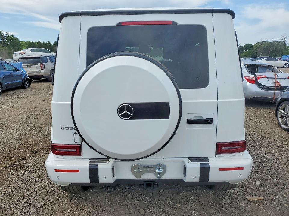2021 Mercedes-benz G-klasse VIN W1NYC6BJ3MX400773 COPART salvage auction — FRONT END, Md - Cert Of Salvage < 75% Damage, sold $64,000 on 2026-07-13 (photo 6)