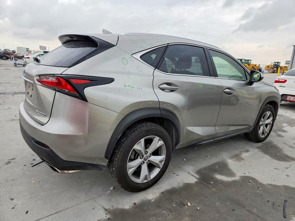 2017 Lexus Nx VIN JTJYARBZ4H2080609 COPART salvage auction — HAIL, Tx - Certificate Of Title, sold $250 on 2026-07-21 (photo 3)