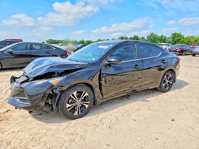 2022 Nissan Sentra VIN 3N1AB8CV2NY247539 COPART salvage auction — FRONT END, TX - SALVAGE VEHICLE TITLE, sold $2,900 on 2026-07-21 (photo 1)