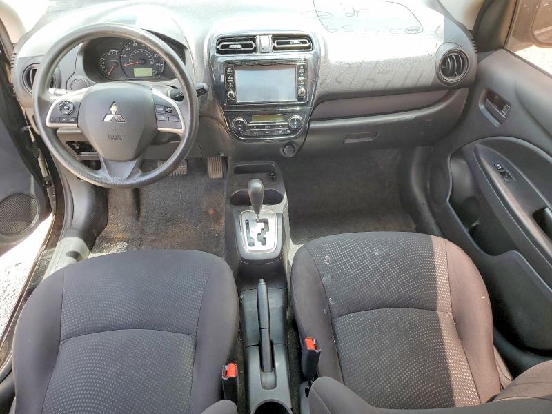 2020 Mitsubishi Mirage VIN ML32F3FJXLHF02454 COPART salvage auction — FRONT END, Tx - Salvage Vehicle Title, sold $2,150 on 2026-07-16 (photo 8)