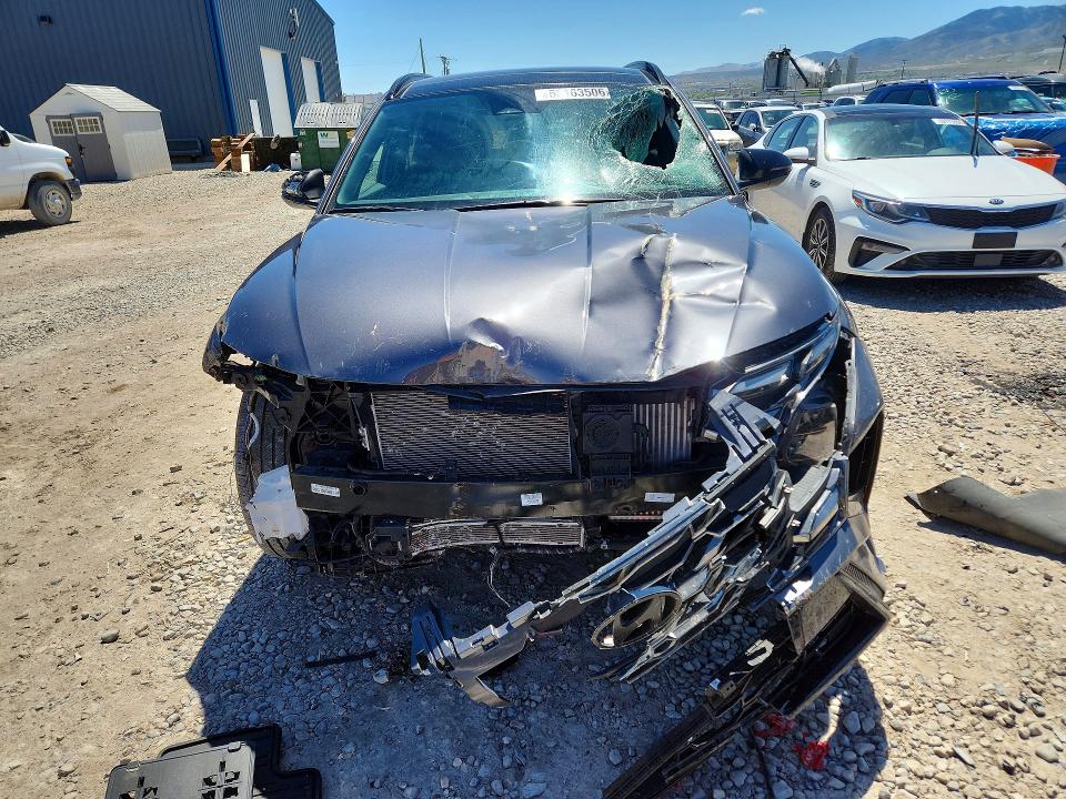 2025 Hyundai Tucson VIN KM8JFDD11SU384617 COPART salvage auction — FRONT END, Ut - Salvage Certificate, sold $8,800 on 2026-07-24 (photo 5)